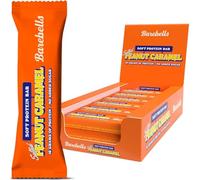 Barebells Soft Protein Bars | 16g protein Healthy Snacks, Protein Snacks for Breakfast, Sugar Free Chocolate, Low Carb - 12 x 55g (Peanut Caramel)