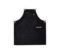 Barebones Living | Chef Grilling Apron | Heavy-Duty Apron | Black One Size
