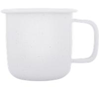 Barebones Enamel Mug - White