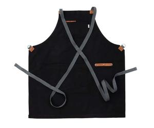 Barebones Living | Chef Grilling Apron | Heavy-Duty Apron | Black One Size