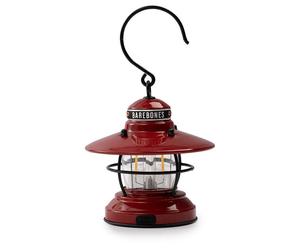Barebones Living | Edison Mini Lantern | Mini LED Lantern | Red One Size
