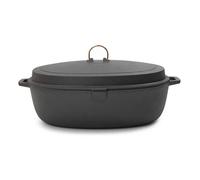 Barebones Living | Enamel Lined Roaster | Slate Grey | WildBounds UK One Size