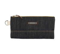 Barebones Living | Neelum Zipper Pouch | Canvas Storage Pouch | Denim Small