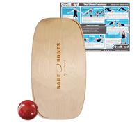 BareBones on Ball - Ultimate Balance Board & Core Strength Trainer - surf snowboard sports sup exercise - home gym - by CoolBoard