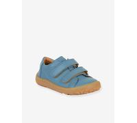 BAREFOOT BASE Hook-&-Loop Shoes for Girls, FRODDO blue