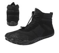 Barefoot Boots - Wide Toe Box Waterproof Quick Drying Shoes - Men Women Winter Trainer Minimalist Zero Drop Sole Boots Sneakers