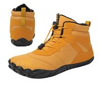 Barefoot Boots - Wide Toe Box Waterproof Quick Drying Shoes - Men Women Winter Trainer Zero Drop Sole Sneakers