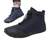 Barefoot Boots - Winter Shoes for Men - Hiking Shoes Mens Womens Outdoor Athletic Sports Shoes Walking Shoes Trail Running Shoes Trekking Climbing Blue