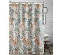 Barefoot Bungalow Atlantis Shower Curtain, 72x72-inch, Jade