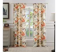 Barefoot Bungalow Willow Curtain, 84 in L, Natural