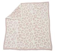 Barefoot Dreams Cozychic Barefoot in the Wild Baby Blanket - Dusty Rose/Cream Dusty Rose