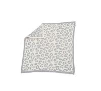 Barefoot Dreams Cozychic Barefoot in the Wild Baby Blanket - Ocean/Cream Ocean