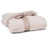 Barefoot Dreams CozyChic Ombre Blanket, Antique Rose Multi, 30"x40"