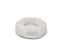 Barefoot Dreams CozyChic Round Pet Bed, Dog Accessories, Pearl/Silver-Small