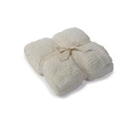 Barefoot Dreams CozyChic Throw - Cream - 54 x 72 in