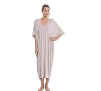 BAREFOOT DREAMS Luxe Milk Jersey® Caftan Faded Rose