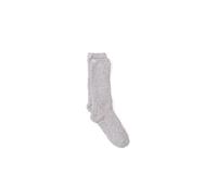 BAREFOOT DREAMS THE COZYCHIC HEATHERED WOMEN'S SOCKS, Stone-white, Small-Medium