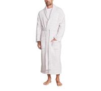 Barefoot Dreams Women's CozyChic Adult Robe Bathrobe, He Stone-White, 2