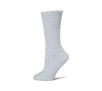 Barefoot Dreams Women's CozyChic Heathered Socks, Heathered Snow Drop, Large-X-Large
