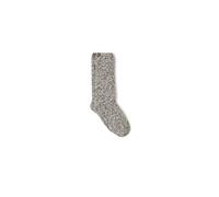 Barefoot Dreams Women's CozyChic Heathered Socks, Olive Branch-white, Large-X-Large