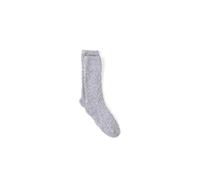 Barefoot Dreams Women's CozyChic Heathered Socks, Oyster-White, Small-Medium (Pack of 2)