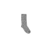 Barefoot Dreams Women's CozyChic Heathered Socks, Slate Blue-white, Large-X-Large