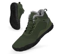 Barefoot Hiking Boots for Winter, Womens Mens Snow Boots, Winter Outdoor Waterproof Warm Fur Lined Boots Comfortable Non-Slip Slip On Short Boots Unisex Trail Hiking Walking Shoes