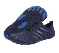 Barefoot Hiking Shoes for Women Men Water Wide Toe Comfortable Neuropathy Shoes Professional Non Slip Shoes with Ground Hiking Running Beach Swimming, navy, 6 UK