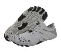 Barefoot Hiking Shoes for Women Men Water Wide Toe Comfortable Neuropathy Shoes Professional Non Slip Shoes with Ground Hiking Running Beach Swimming, grey, 44.5/45 EU
