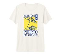 Barefoot in Puerto del Carmen Premium T-Shirt