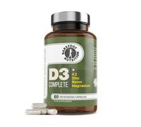 Barefoot Nutrition - Vitamin D3 Complete 4000 IU, Vitamin K2 MK-7,...