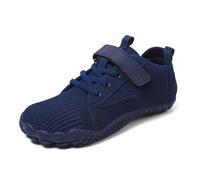 Barefoot Shoes Boys Girls Kids Light Up Trainers Minimalist School Walking Sparkly Princess Road Trail Running Handsome Sneakers Little Kid/Big Kid Dark Blue