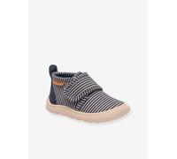 Barefoot shoes for children BAREFOOT BASIC BISGAARD striped navy blue