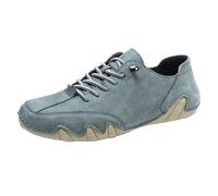 Barefoot Shoes Men's Orthopaedic Shoes Summer Breathable Lightweight Sports Shoes Plain Slip On Soft Sole Comfortable Trainers Outdoor Workout Jogging Shoes with Laces, 34-49 EU, sky blue, 6 UK
