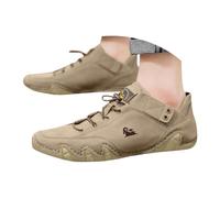 Barefoot Shoes Mens Women Business Rib Runner Sportschuhe Breathable Lightweight Trainer Arch Support Road Running Athletic Trainers Non-Slip Wide Fit for Men Driving Yoga Khaki