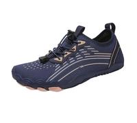 Barefoot Shoes Unisex Flat Lace Water Shoes Breathable Barefoot Shoes Comfortable Aqua Shoes Quick Dry Beach Yoga Shoes Non-Slip Fishing Shoes Lightweight Trekking Shoes Outdoor Barefoot Shoes, blue