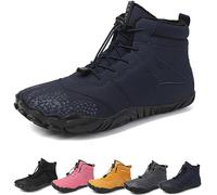 Barefoot Shoes Winter Outdoor Waterproof for Men and Women, Autumn Winter, Blue C, 9.5 UK
