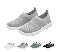 Barefoot Shoes Women's Summer Sports Trainers Mesh Breathable Walking Shoes Slip On Comfort Foot Bed Fabric Shoes Leisure Shoes Running Shoes Ultralight Comfortable Sports Shoes Trainers Jogging Shoes