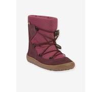Barefoot TEX TRACK WOOL FRODDO boots for children bordeaux red