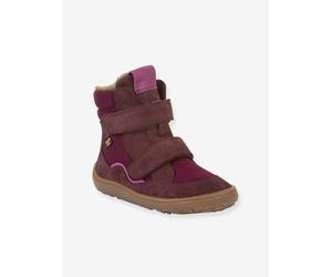 Barefoot TEX WINTER FRODDO children's winter boots bordeaux red