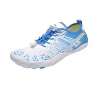 Barefoot Water Shoes for Women Men Non-Slip Yoga Socks Travel Slippers Summer House Shoes for Indoor Outdoor Beach Swim Surf White