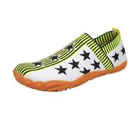 Barefoot Water Shoes for Women Men Quick-Dry Socks House Shoes Aqua Socks Travel Slippers for Beach Swim Yoga Dancing Camping (White, 7)