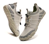 Water Shoes Mens Womens Barefoot Shoes Beach Swim Shoes for Outdoor Hiking Walking Wilderness Trekking(3027Beige， 11UK)
