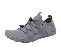 Barefoot Water Shoes Womens Mens Swim Beach Pool Sea Wet Aqua Shoes Quick Drying Lightweight Comfortable Breathable for Water Aerobics Trainers Unisex Sport Diving Shoes Grey