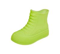 Barefoot Wellington Boots Women's Rubber Shoes Unisex Waterproof Wide Shaft Rain Boots Kitchen Western Boots Walking with the Dog Summer Galoshes Casual Half Height Short Hikin Agriculture Fishing