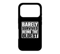 Barely Survived Being The Oldest Eldest Sister Case for iPhone 17 Pro