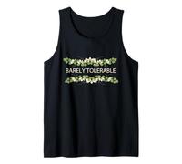 Barely Tolerable Jane Austen Floral Tank Top