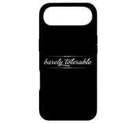 BARELY TOLERABLE Jane Austen Pride & Prejudice Quote Meme Case for iPhone Air
