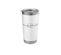 Barely TOLERABLE Jane Austen Pride & Prejudice Quote Meme Stainless Steel Insulated Tumbler