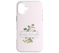 BARELY TOLERABLE Pride & Prejudice Jane Austen Funny Meme Case for iPhone 16 Plus